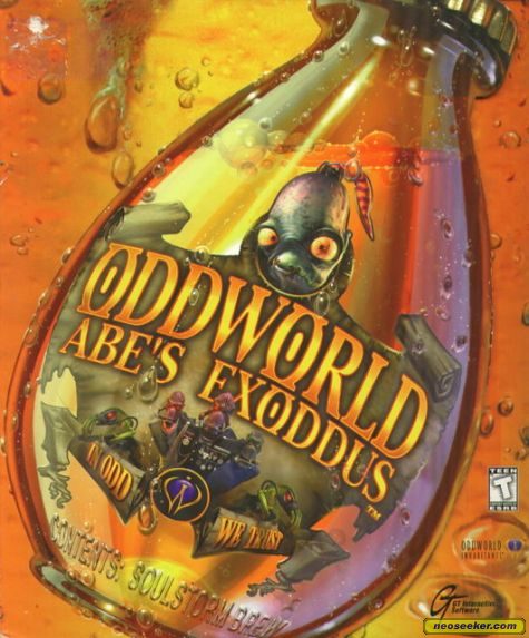 Oddworld Abe S Exoddus PC Front Cover