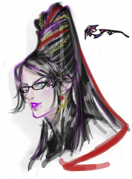 Bayonetta Concept Art