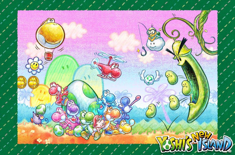 Yoshi S New Island Concept Art