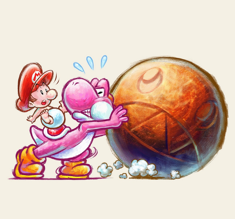 Yoshi S New Island Concept Art