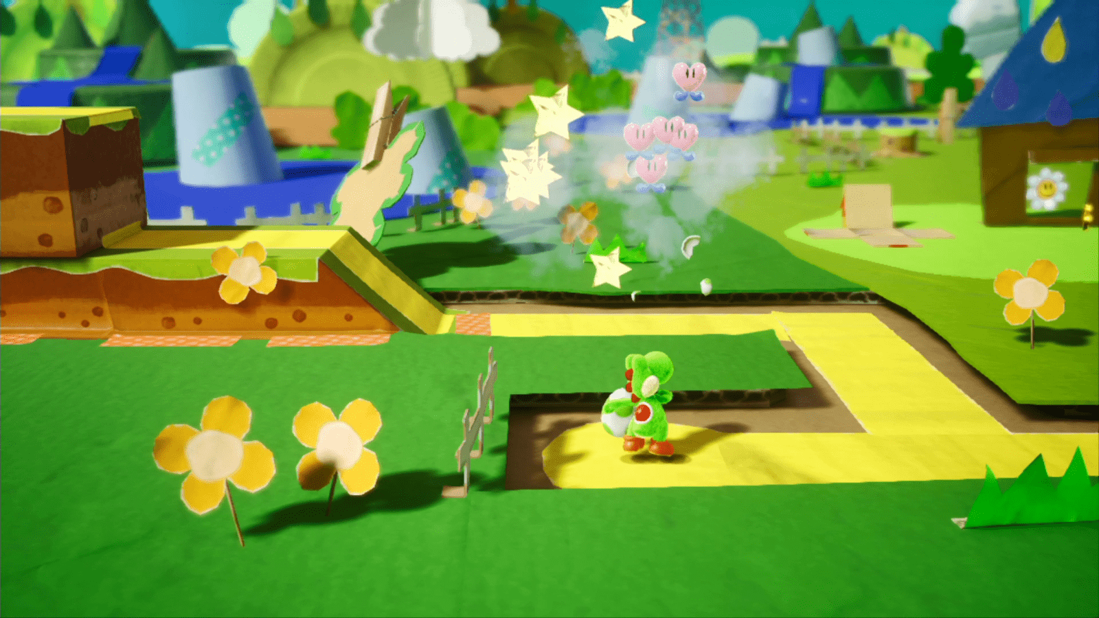 Rail Yard Run Yoshi S Crafted World Walkthrough Neoseeker