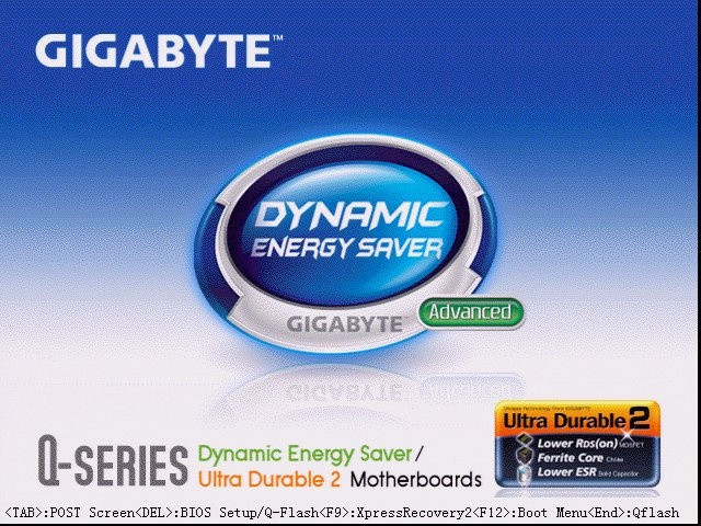 gigabyte ultra durable bios setup