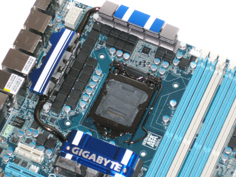 Closer Look: Gigabyte Ga-p55a-ud6 - Intel Lga 1156 Motherboard 6-way 