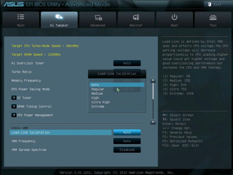 Closer Look: ASUS BIOS - Intel P67 3-Way Motherboard Roundup - Page 9