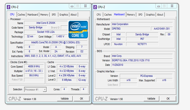 Overclocking Intel Core I7 2600k I5 2500k Sandy Bridge Review Page 5