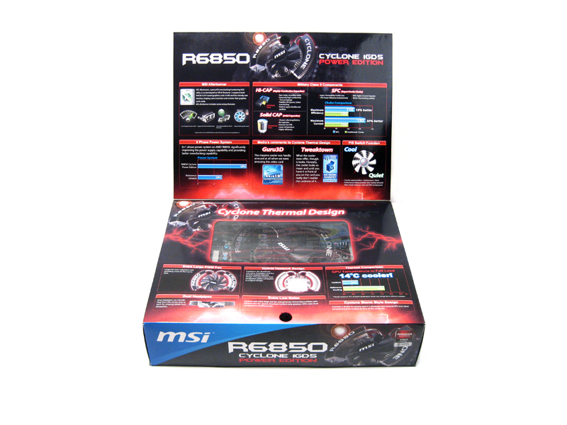 Box, Bundle and Impressions - MSI R6850 Cyclone PE Graphics Card Review ...