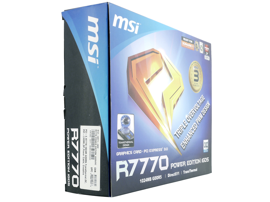 Closer Look: MSI R7770 Power Edition - MSI R7770 Power Edition Review ...