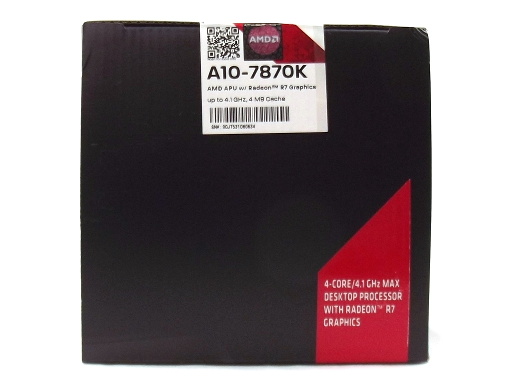 【新品未開封】AMD A10-7870K BOX CPU Amazon.com: Advance micro device A10 7870K Black Edition