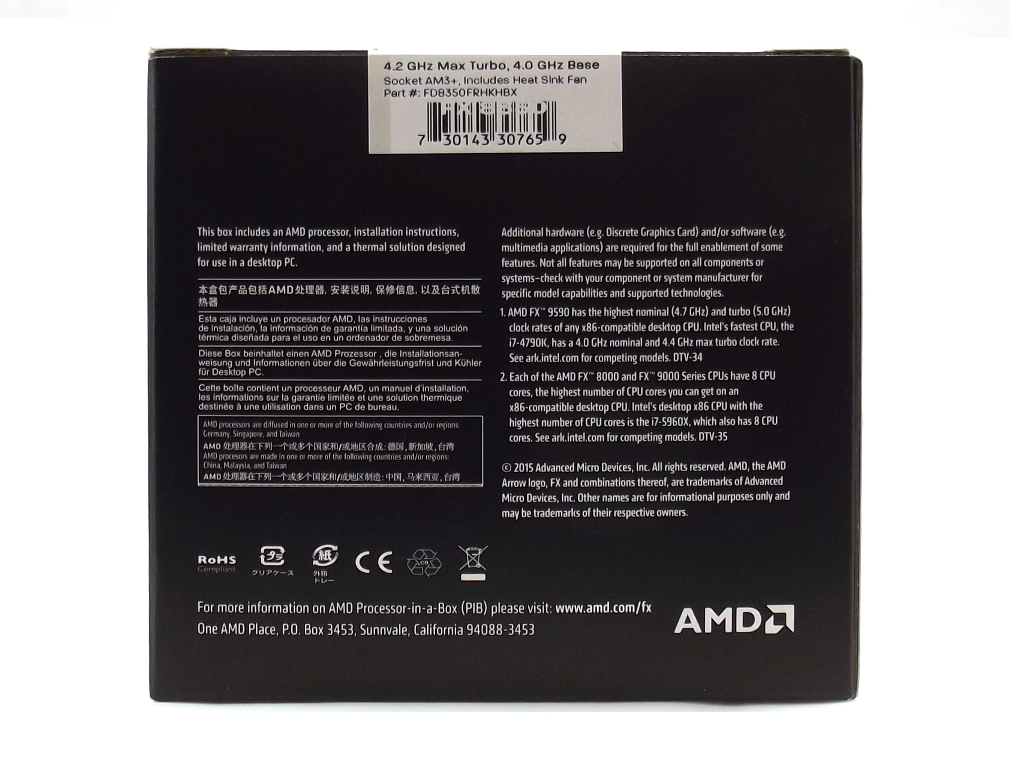 AMD FX 8350 Black Edition CPU and Wraith Cooler Review ...