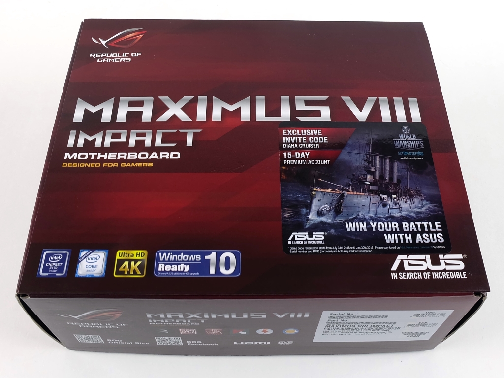 ASUS ROG Maximus VIII Impact Review - ASUS ROG Maximus VIII