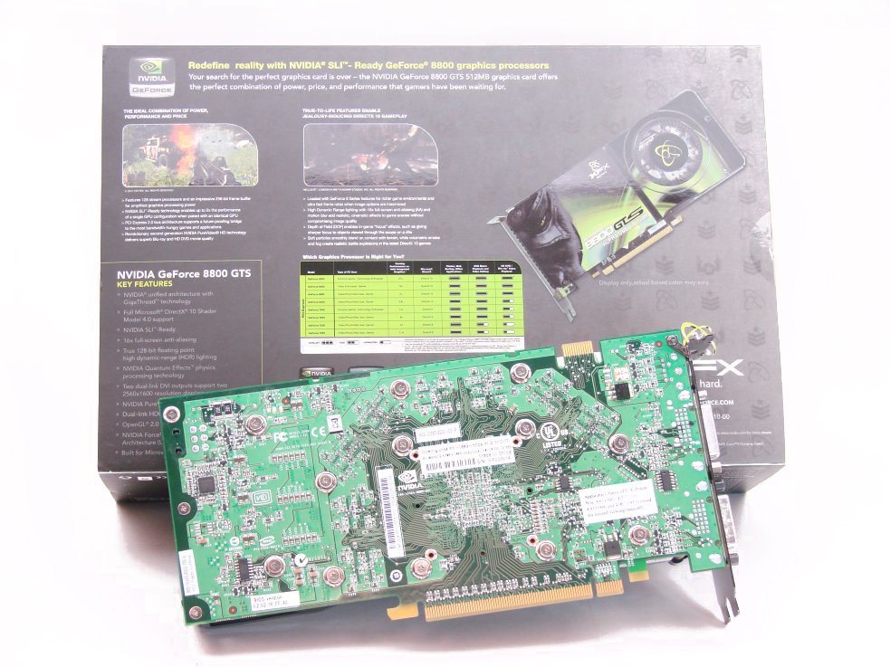 e-geforce 8800 gts driver