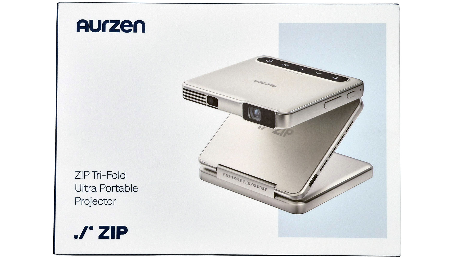 Aurzen ZIP Tri-Fold Portable Projector Review - Aurzen ZIP Tri