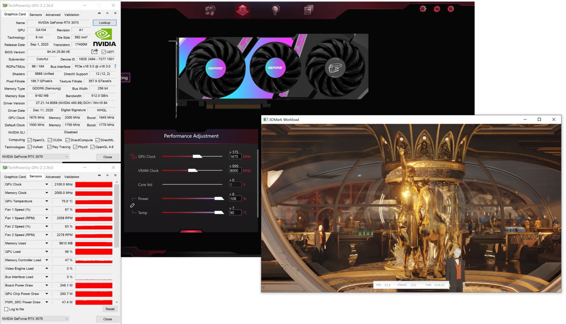 【動作確認済】iGame GeForce RTX 3070 Ultra W iGame GeForce RTX 3070 Ultra W OC | 株式会社リンクス