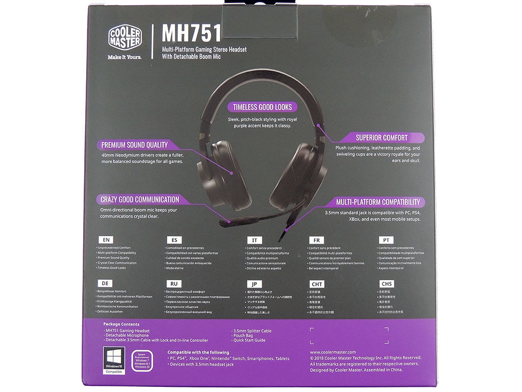 Cooler master mh752 online ps4