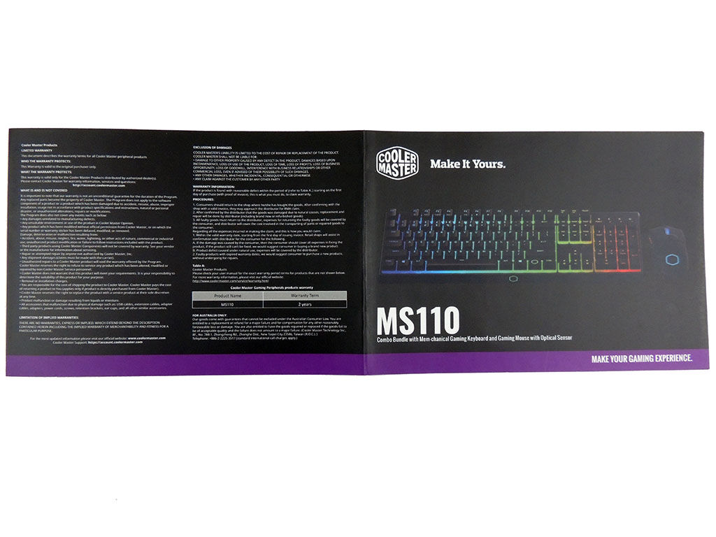 Cooler Master Roundup The Mouse Cm110 And Keyboard Mouse Bundle Ms110 Cooler Master Hardware Roundup Mh751 Gs750 Cm110 Ms110 Page 3