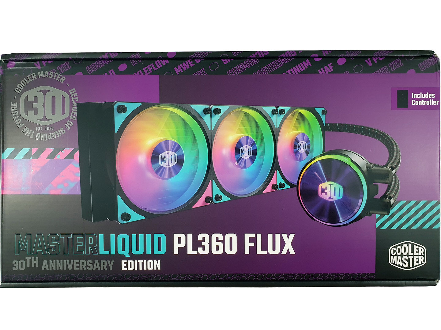 Cooler Master MasterLiquid PL360 Flux 30th Anniversary Edition Review -  Cooler Master MasterLiquid PL360 Flux 30th Anniversary Edition Review