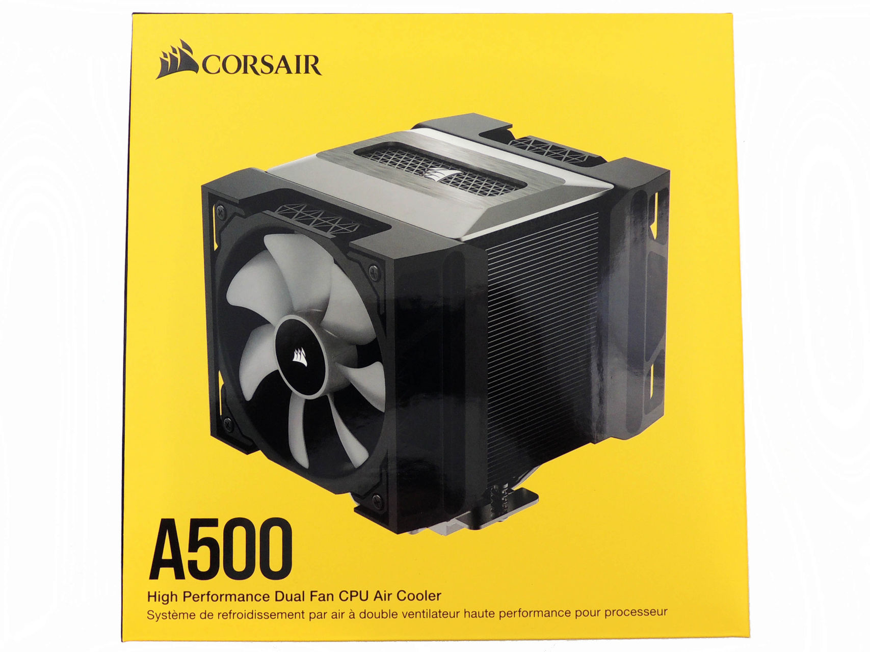 Corsair Dual Fan CPU Cooler Review - Corsair A500 Fan CPU Cooler