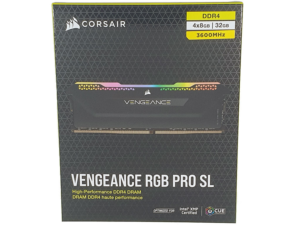 Corsair Vengeance RGB Pro SL DDR4-3600 C18 2x8GB Review: Short On