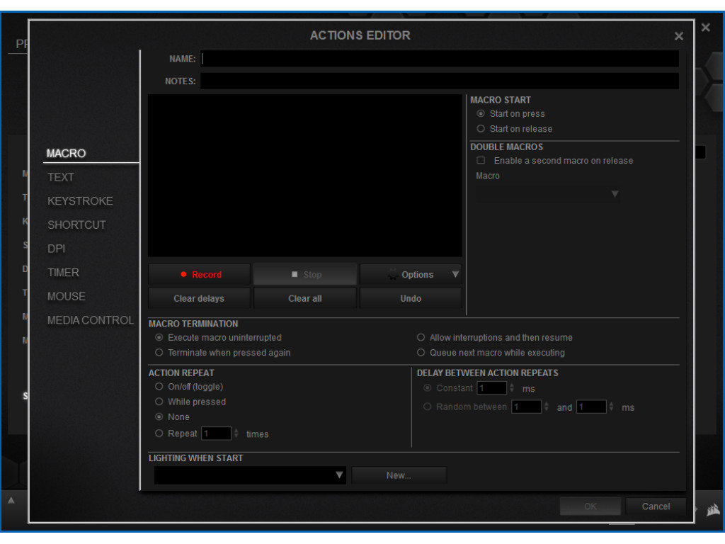 start corsair m65 software with windows start corsair m65 software with windows