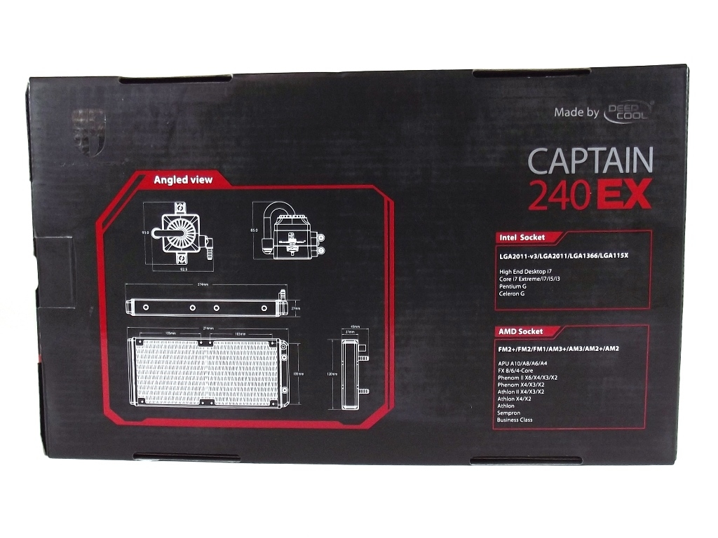 DeepCool Captain 240 EX AIO Liquid CPU Cooler Review