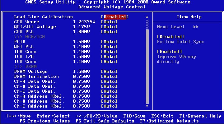 Extended idle power states bios что это