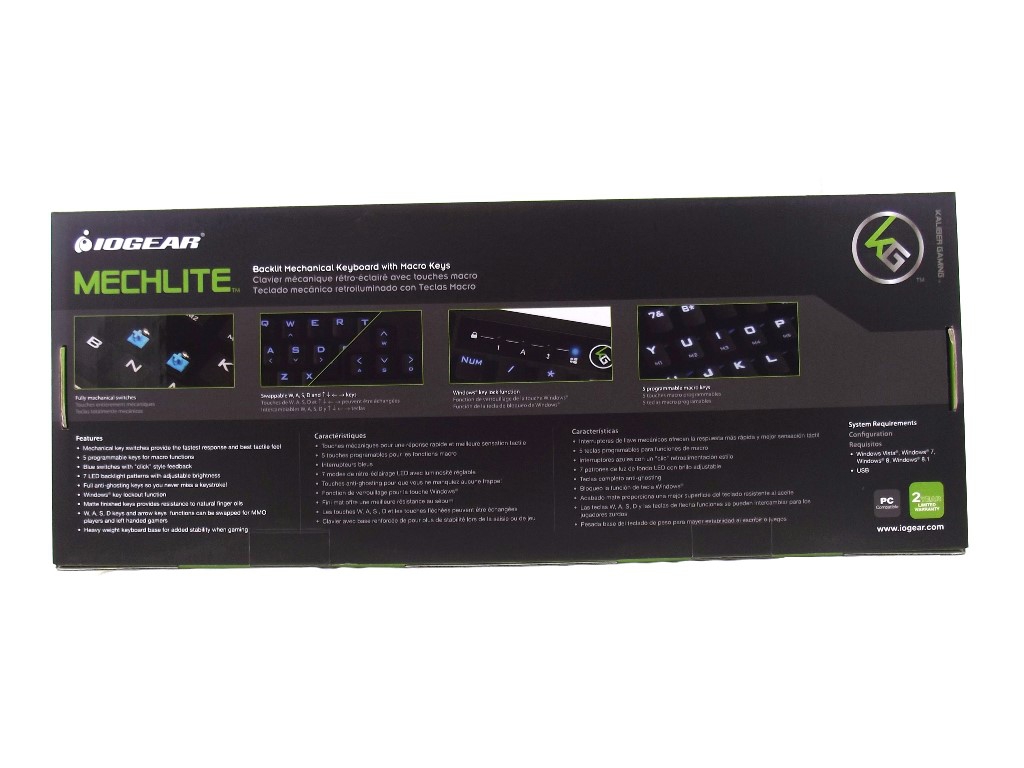 IOGEAR Kaliber Mechlite Mechanical Keyboard Review - Introduction ...