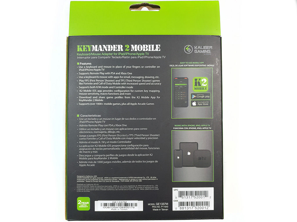 The Keymander 2 Mobile ups your mobile gaming when it works