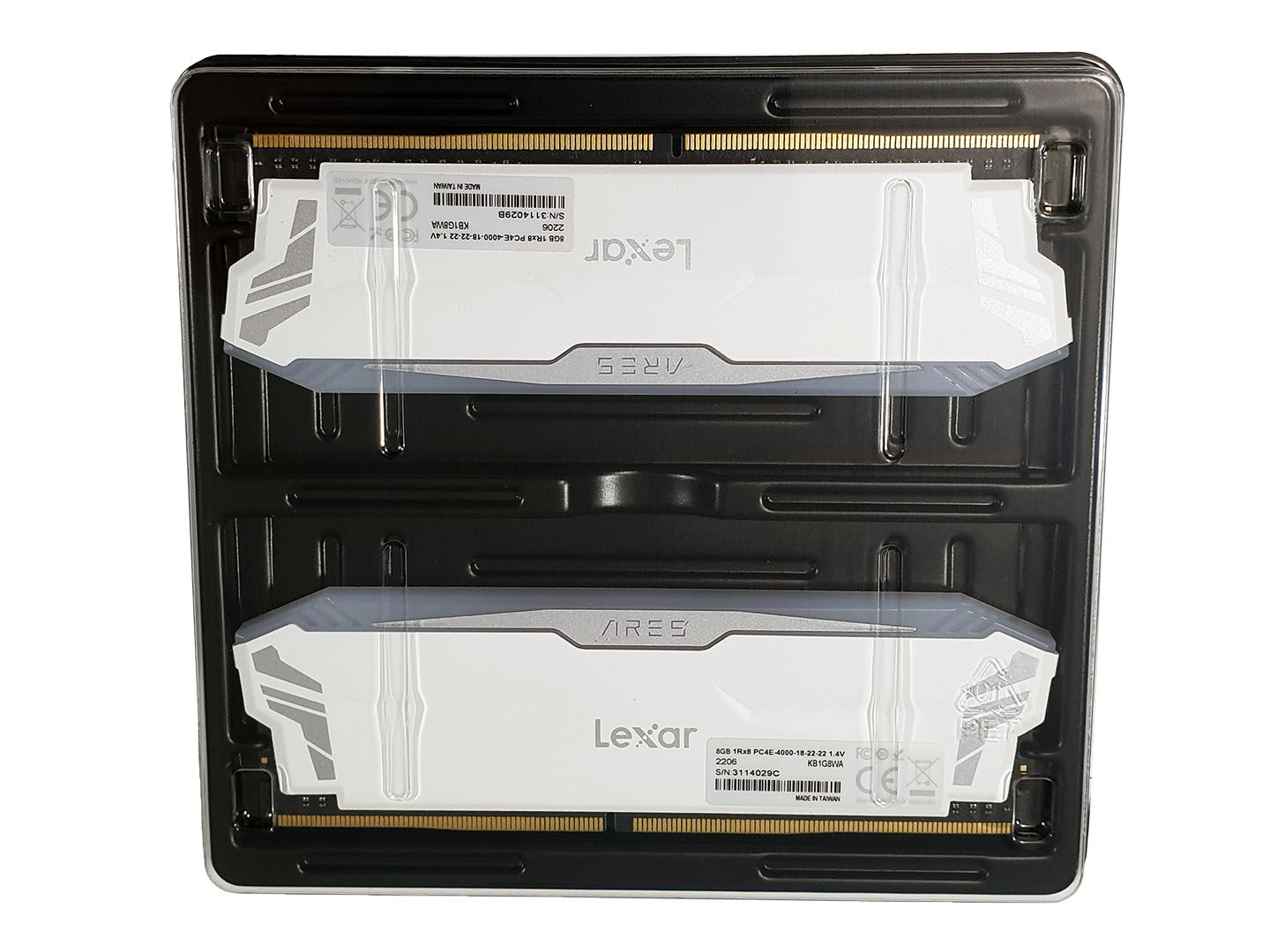 Mémoire RAM - LEXAR - Ares DDR4 - 2x8Go - 4000Mhz Mémoire UDIMM avec  heatsink et LED RGB. Noir - (LD4EU008G-R4000GDLA) - Cdiscount Informatique