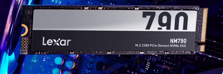 thumbnail image 2 of Lexar 4TB NM790 SSD PCIe Gen4 NVMe M.2 2280 Internal Solid 2 of 11