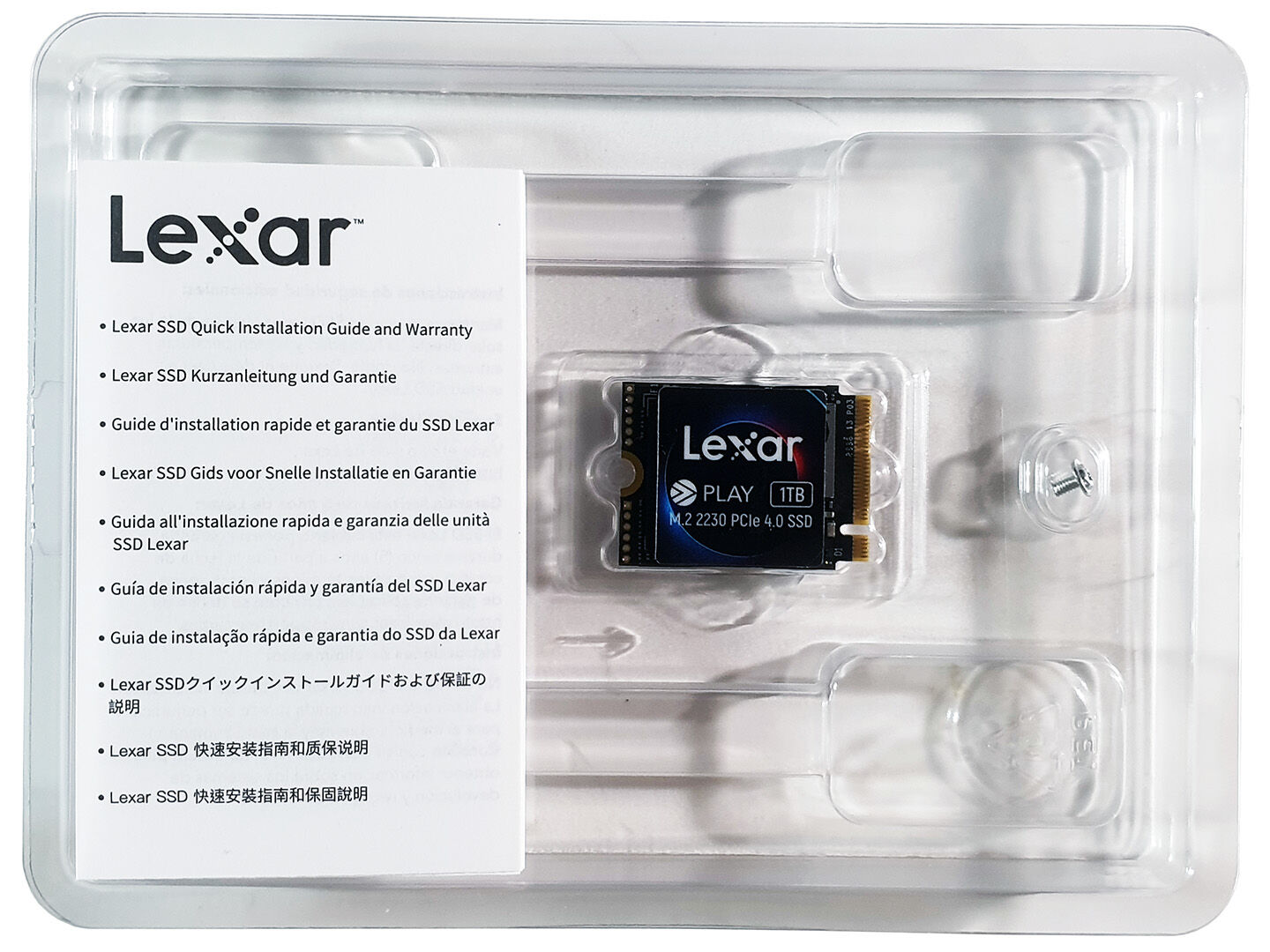 Lexar Play M.2 2230 1TB SSD Review - Lexar PLAY M.2 2230 1TB SSD