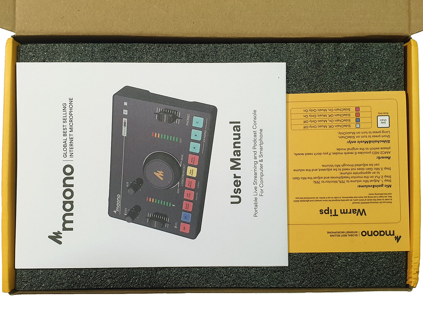 Maonocaster AMC2 NEO One-Stop Streaming Audio Mixer & Sound Card