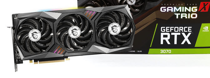 MSI GeForce RTX 3070 Gaming X Trio Review - Introduction & Closer look