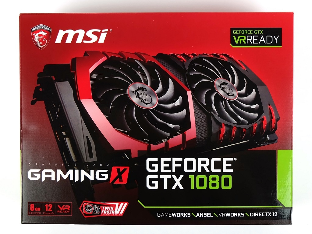 MSI GTX 1080 and GTX 1070 Gaming X 8G Review - Introduction