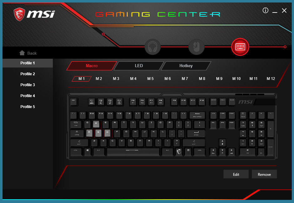 Msi gaming hotkey как удалить