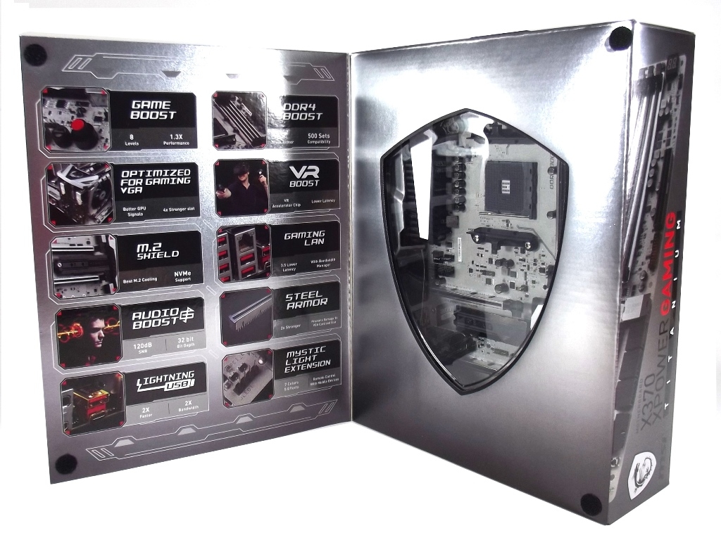 MSI X370 XPower Titanium Motherboard Review - Introduction & Packaging