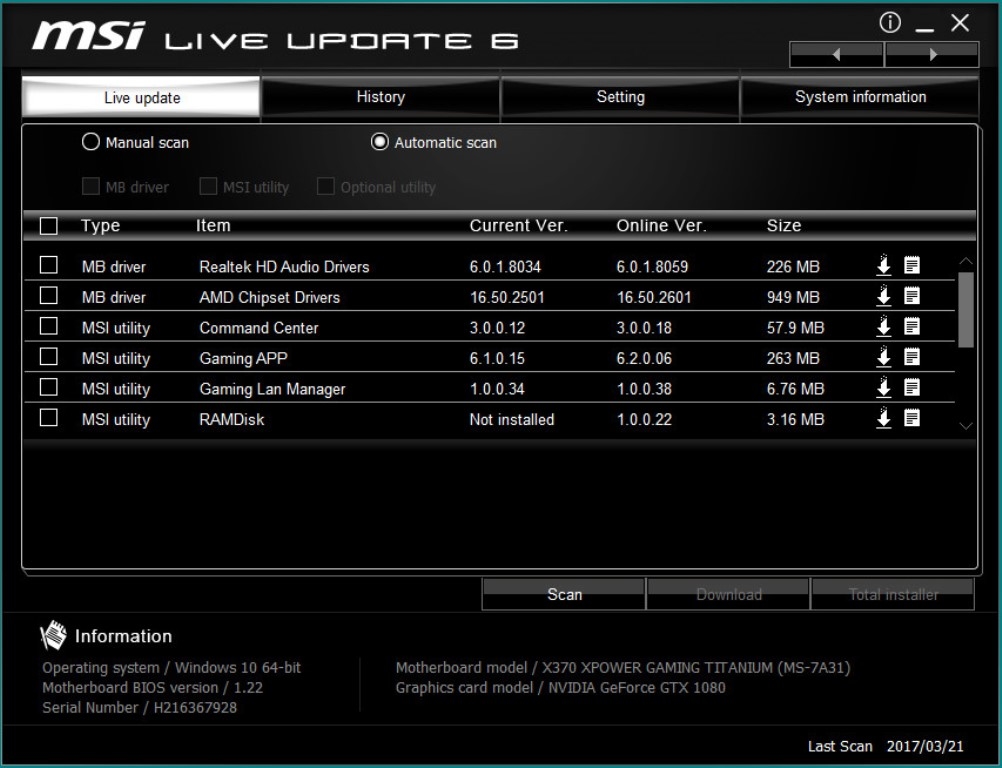 intel extreme tuning utility msi