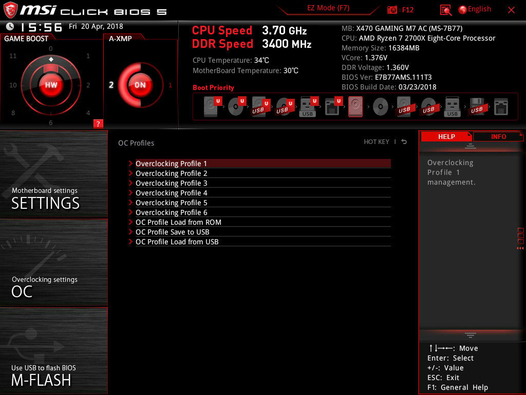 Closer Look - BIOS (cont.) & Software - MSI X470 Gaming M7 AC Review