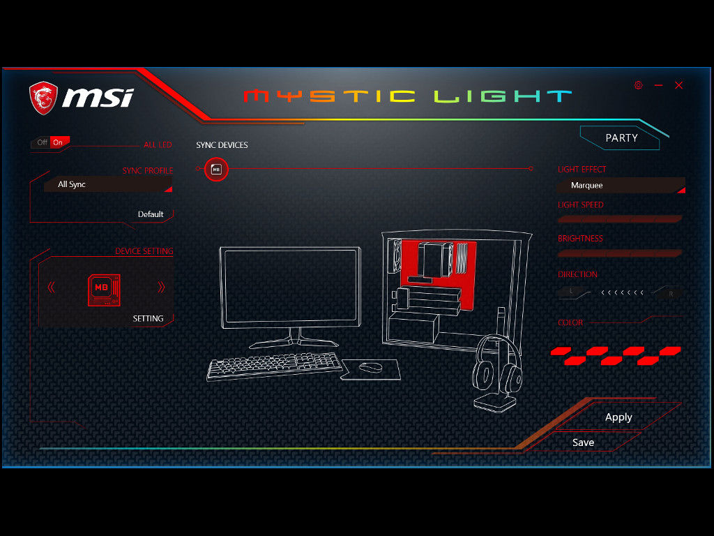 Ambient mode что это msi