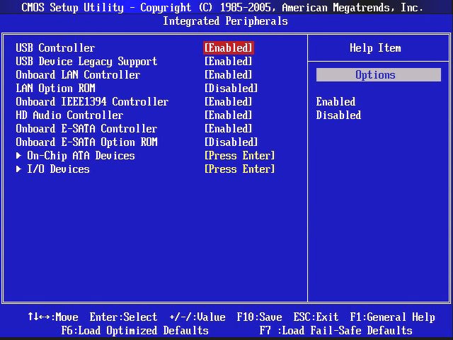 Unable to run Setup on American Megatrends BIOS