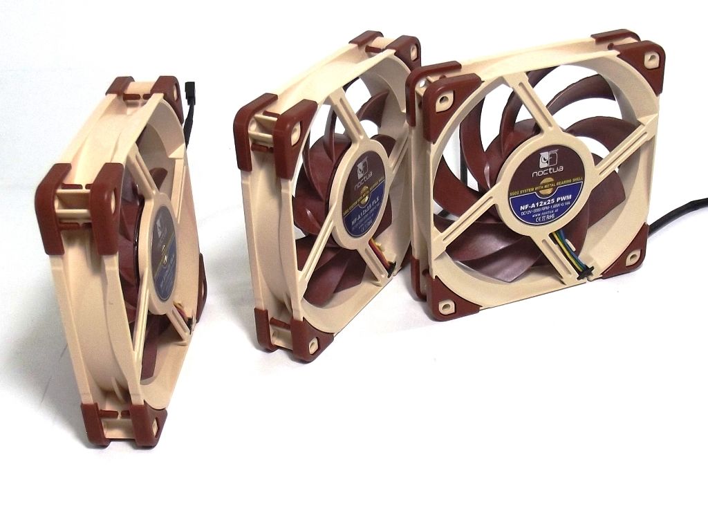 Closer Look / Final Notes Noctua 120mm Fan Roundup Page 2