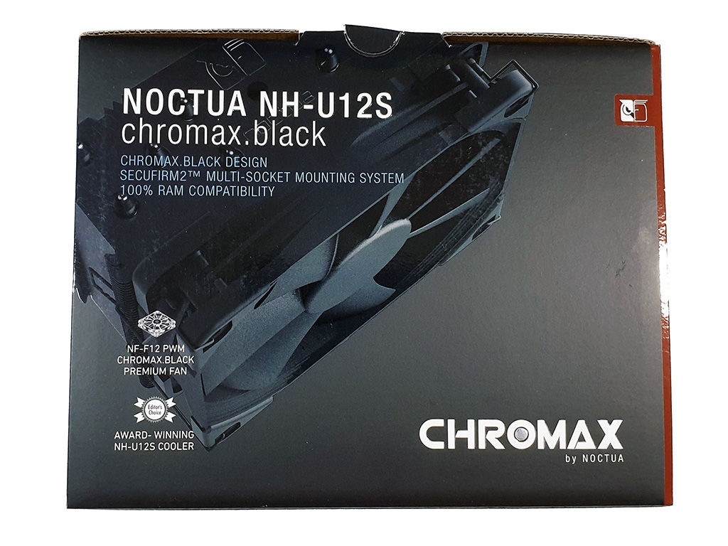 Noctua NH-U12S chromax.black CPU Cooler review (with accessories