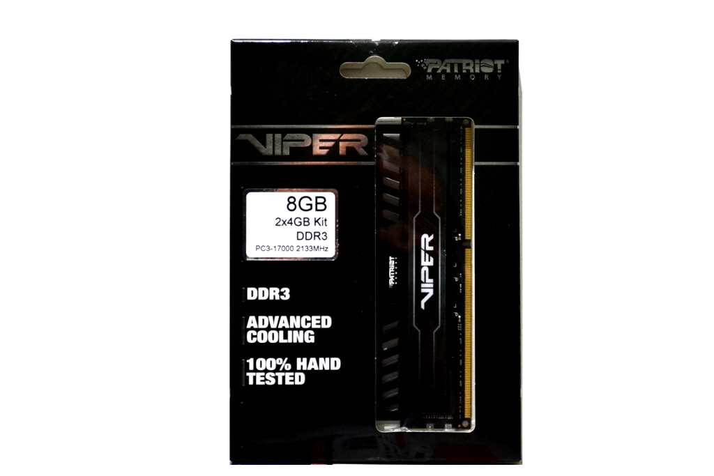Patriot Viper 3 8GB DDR3-2133 Review - Introduction, Specifications ...