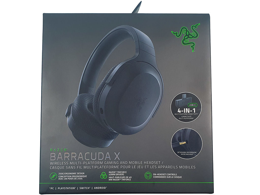 Razer Barracuda X Black Wireless Gaming Headset - Versus Gamers