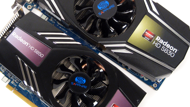 Sapphire Radeon HD 5850 \u0026 HD 5830 