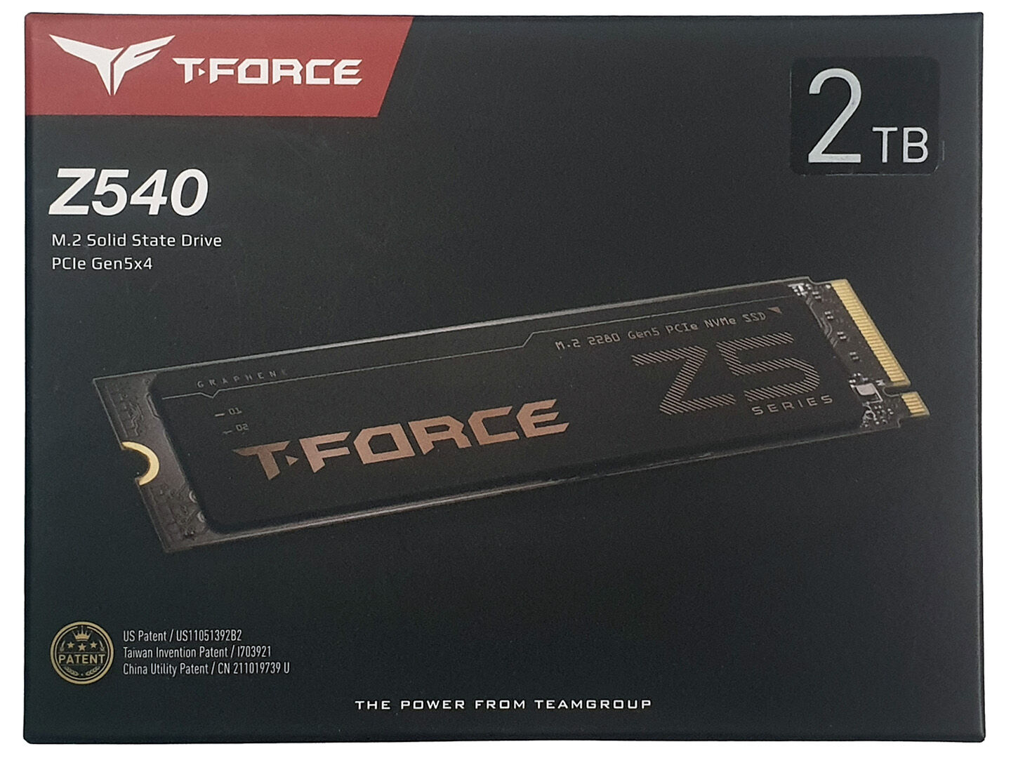 ＆team TEAMGROUP T-FORCE Z540 PCIe 5.0 SSD and Dark AirFlow I SSD