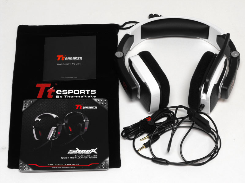 Closer Look Thermaltake eSports Shock Headset Review Page 2