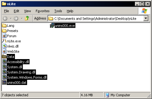Nlite Downloading and Installing the nLite - Making and Customizing an ...