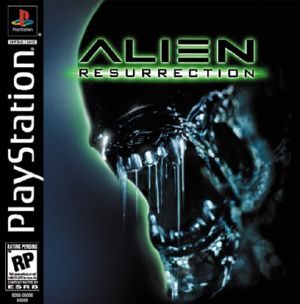 Alien Resurrection PSX Front cover