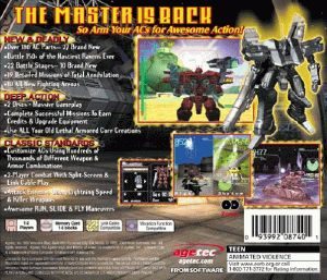 ARMORED CORE - MASTER OF ARENA - (NTSC-U)