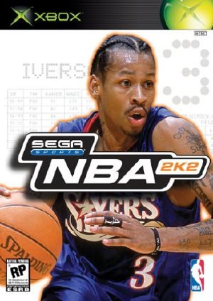 NBA 2K2 Xbox Front cover